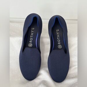 Rothy's Navy Blue Knit Flats